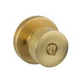 Sure-Loc Hardware Sure-Loc Hardware Bergen Round Entry Knobset, Satin Brass BG107 SB